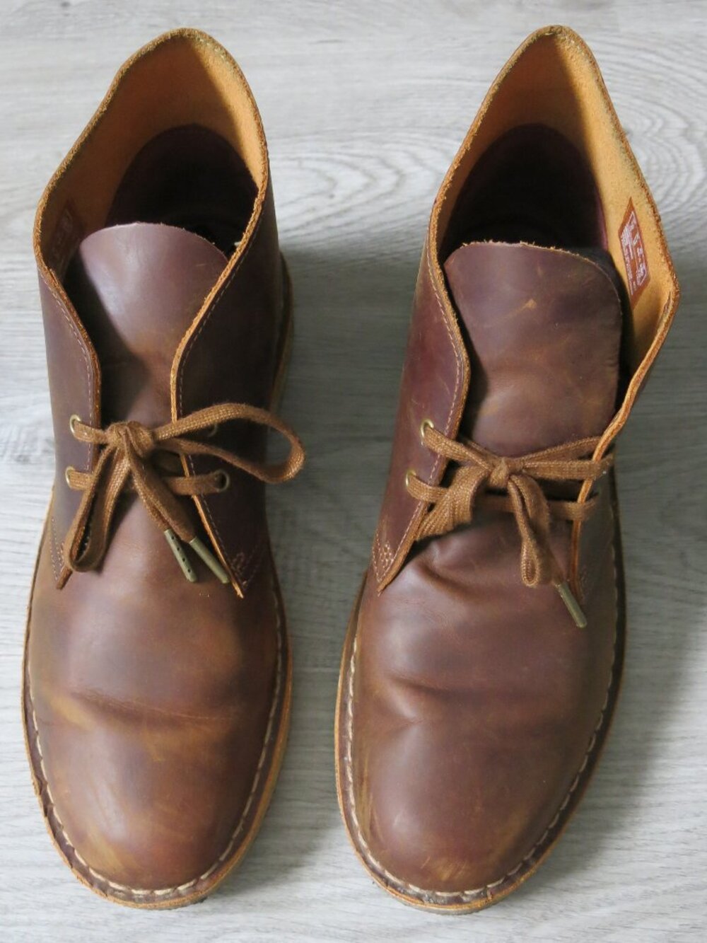 Clarks Original Men's Beeswax Chukka Dessert Boots - Size 11 M US